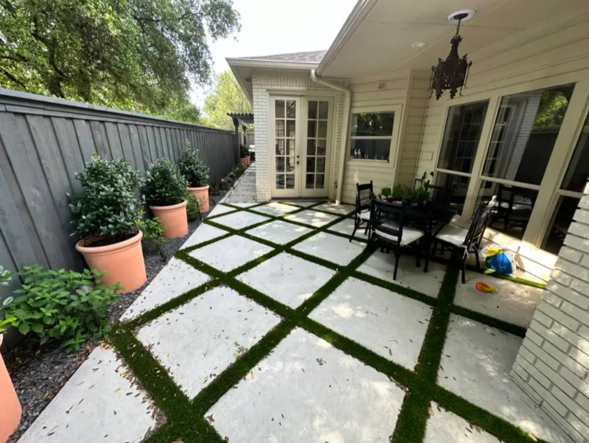 Southern Pro-Vision landscaping project